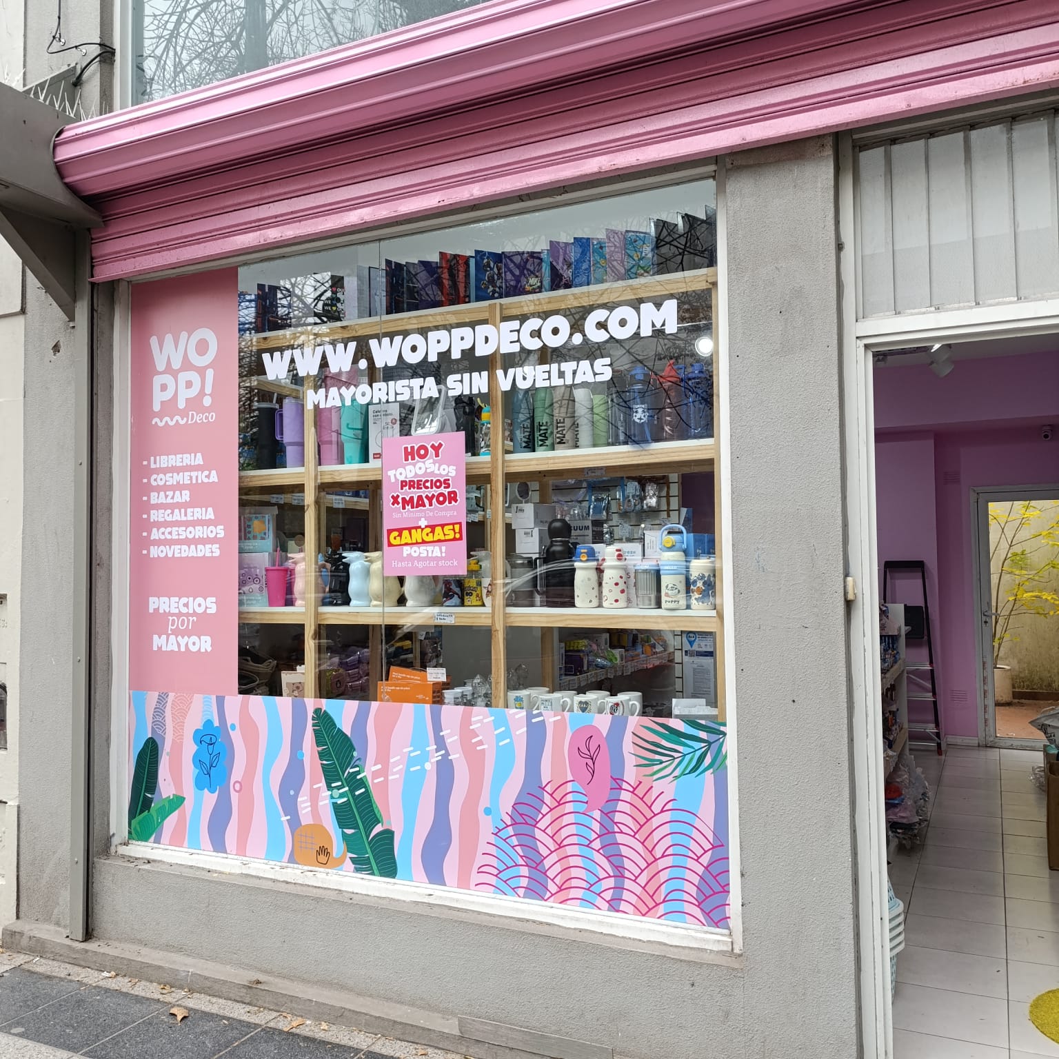 Local WOPP! Deco en Mar del Plata — Exterior fachada