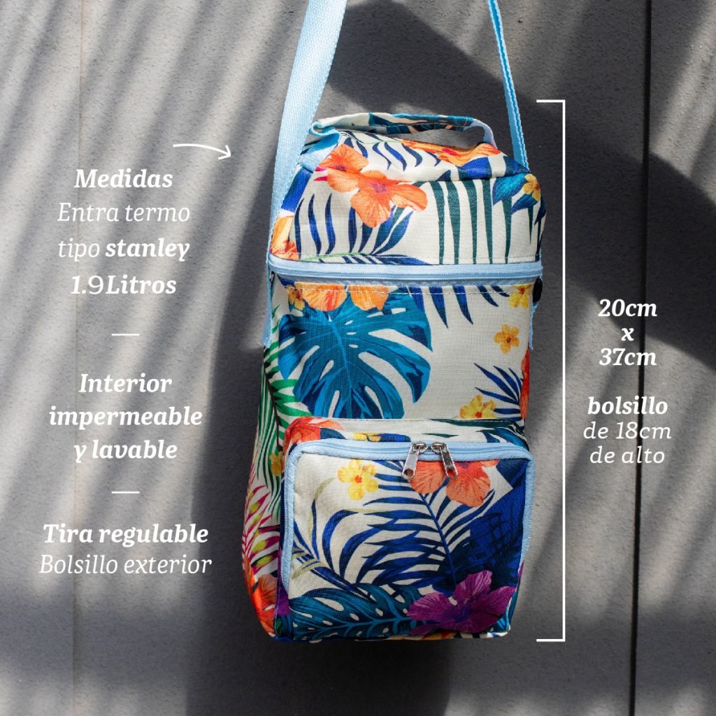 Bolso Matero C/ Bolsilllo Estampado