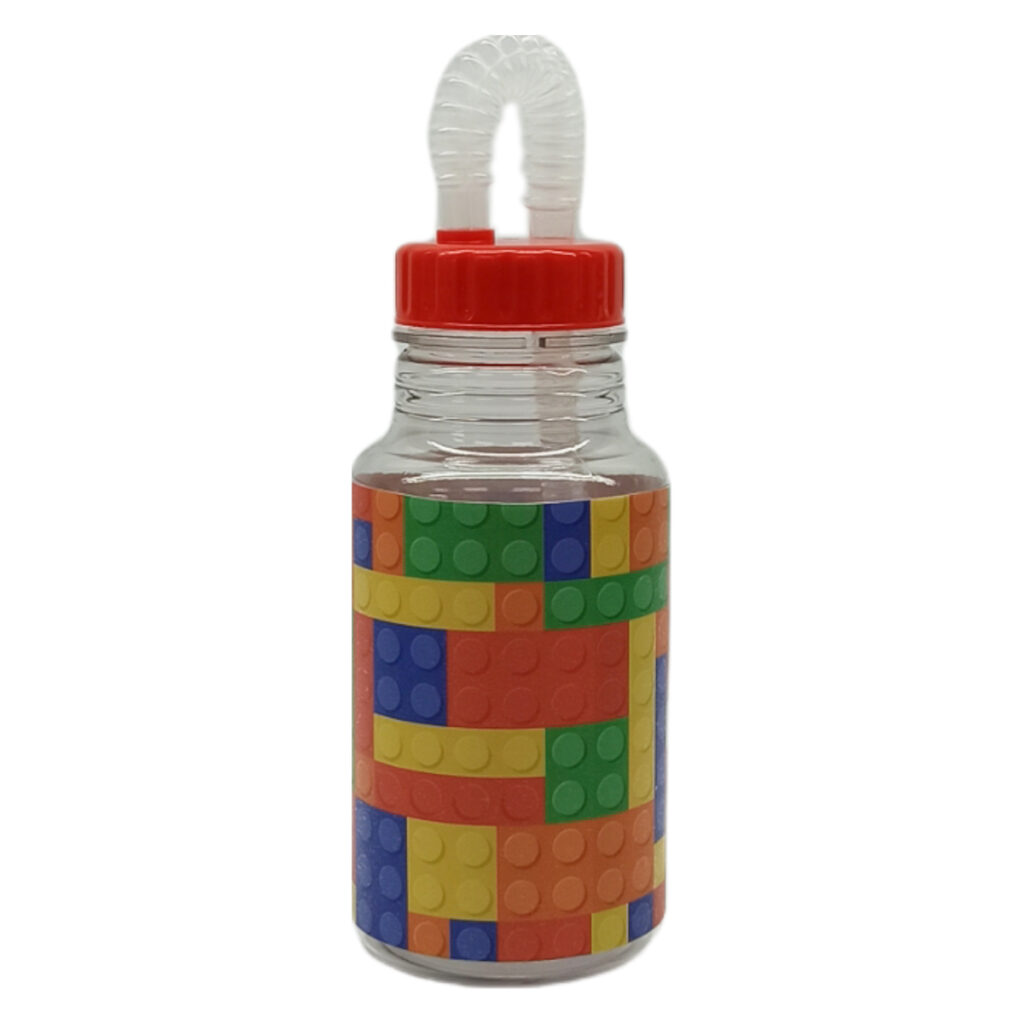 Botella cantimplora infantil c/ sorbete tetris 96