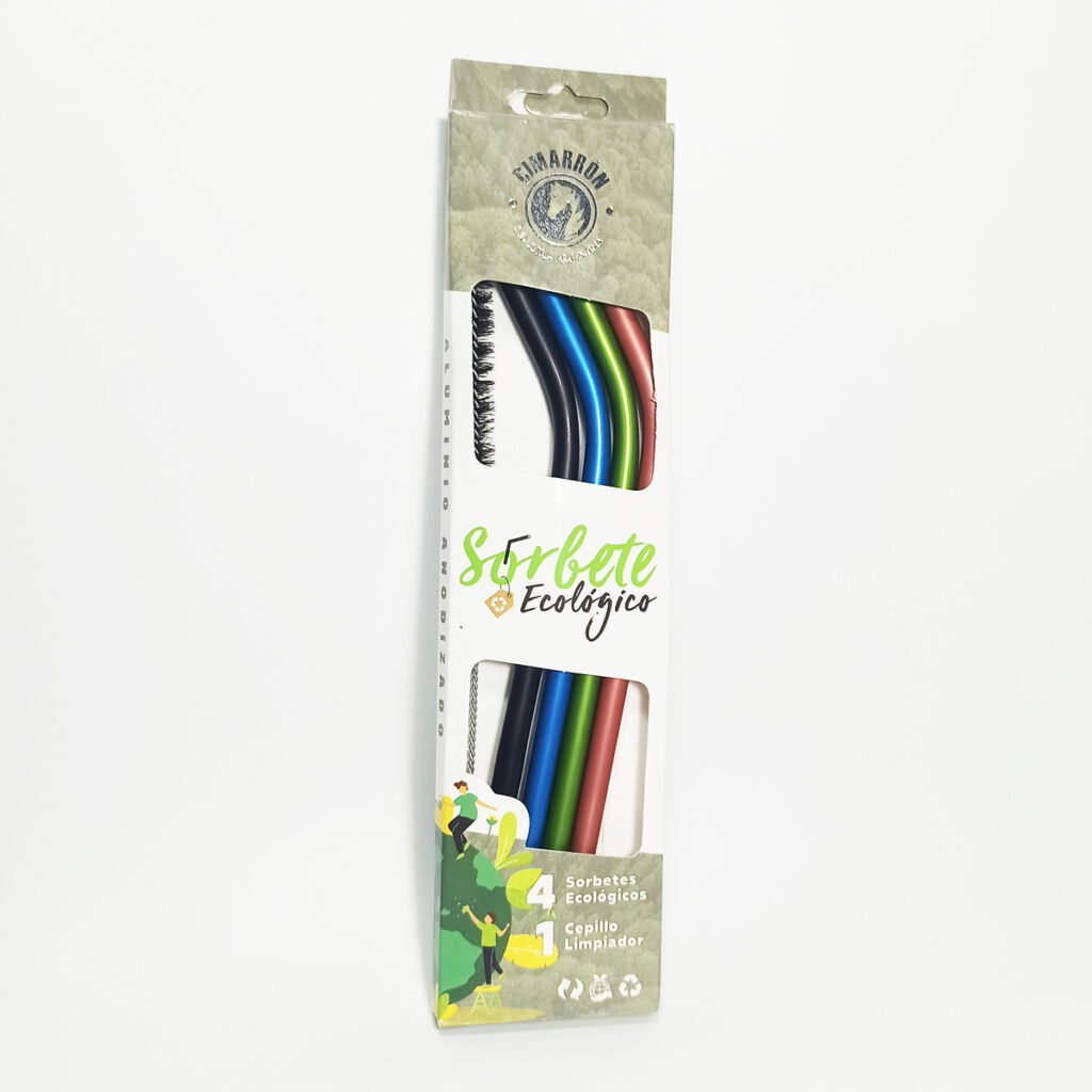Sorbete aluminio - pack x4