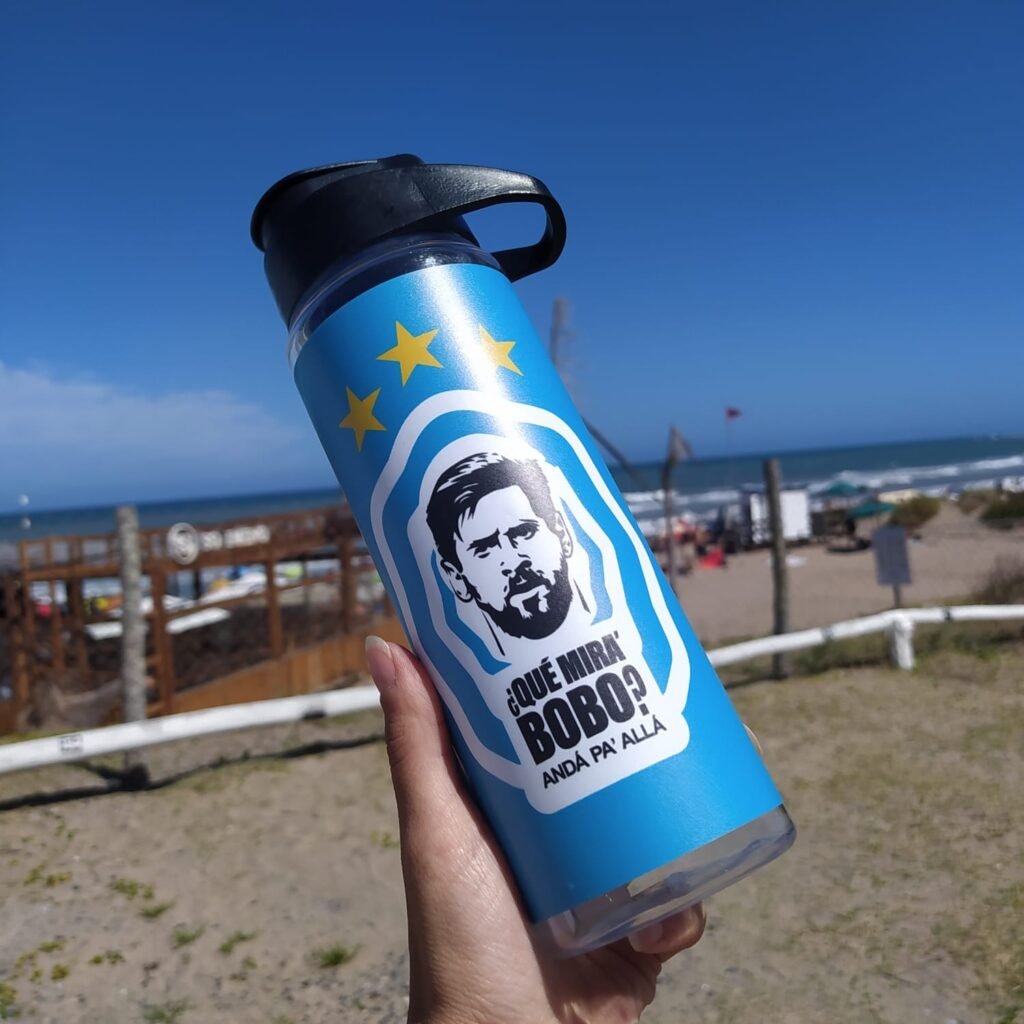 Botellas "Que miras bobo?"