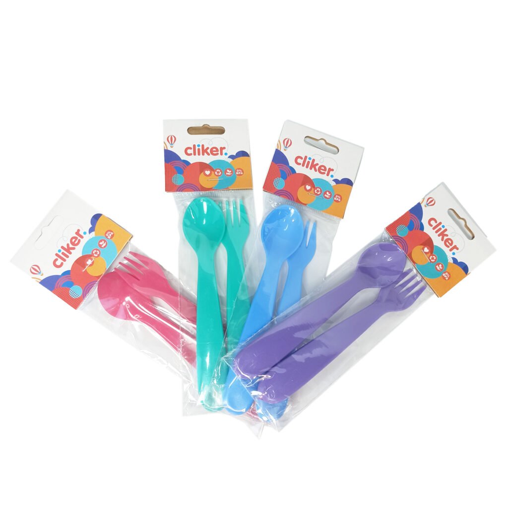 Cubiertos Infantiles X2 Color