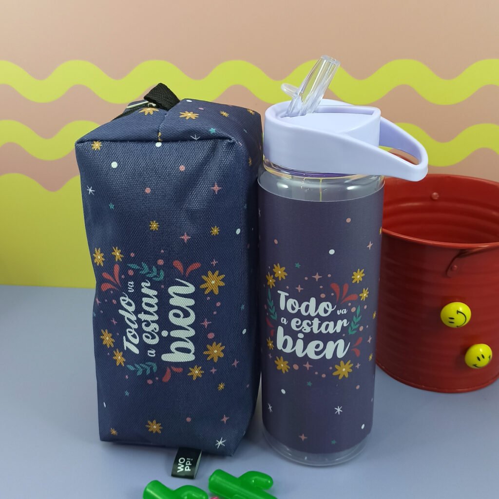 Botella + Cartuchera