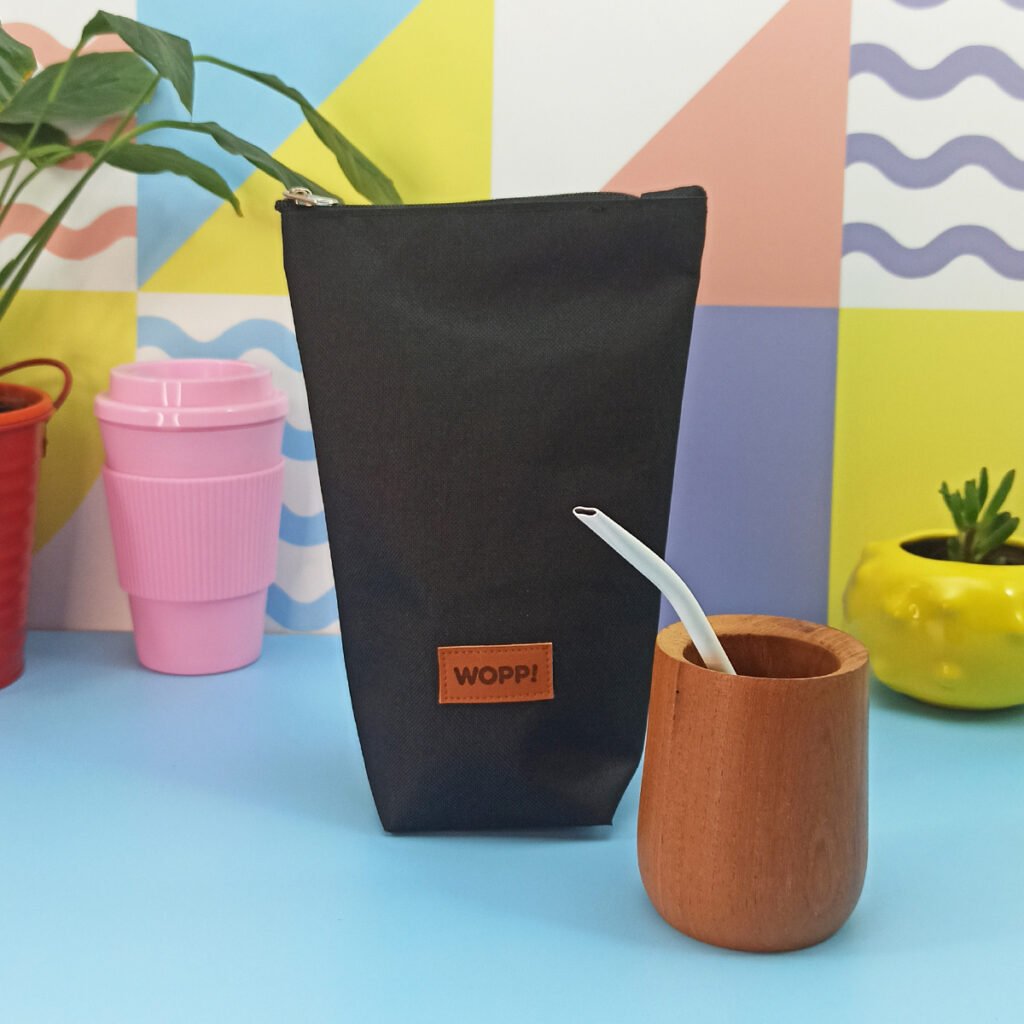 Porta Yerba Xl - Negro