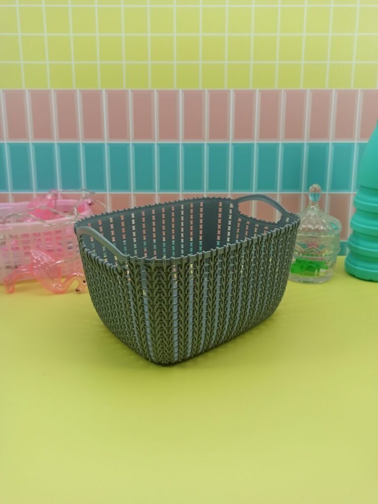Canasto Rattan Mediano