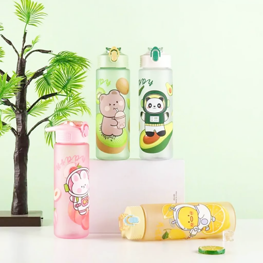 Botella Infantil Frutas 600Ml
