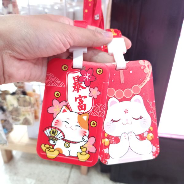 Porta Sube Gatito de la Suerte