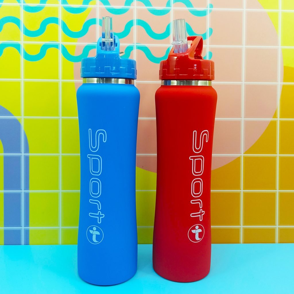 Botella Acero Sport Estampada