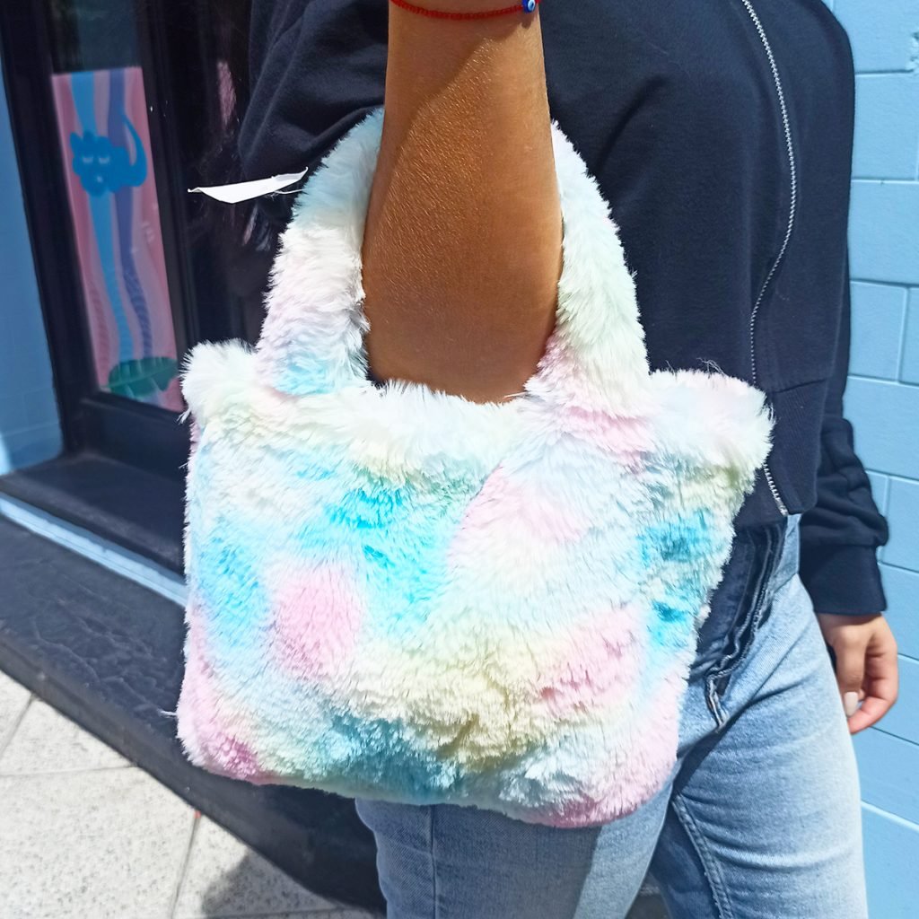 Bolso Arcoiris Peluche