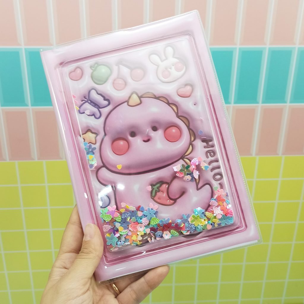 Cuaderno Puf Dinosaurio