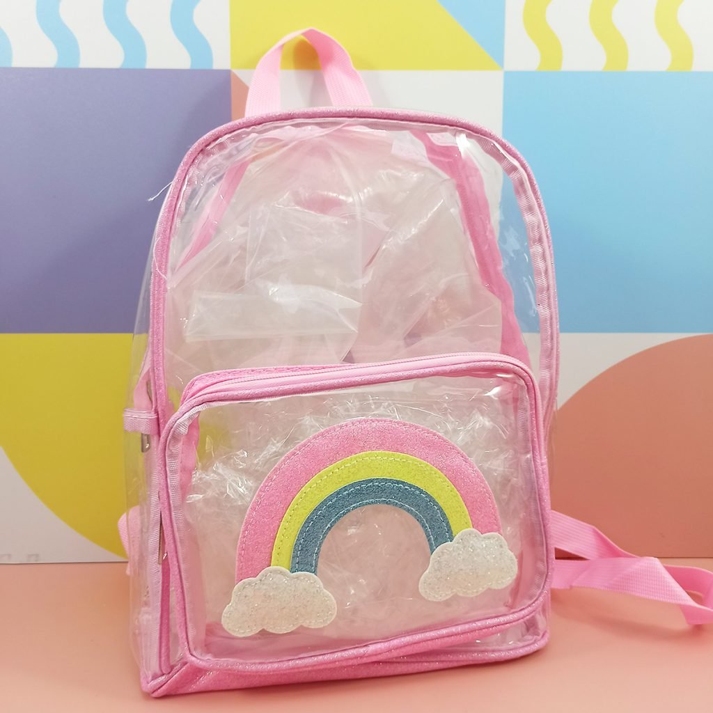 Mochila Trasparente C/Dise?o