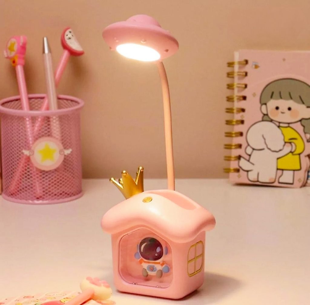 Mini Casita Astronauta Velador