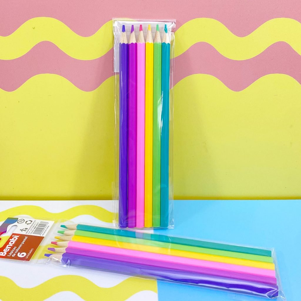Lapices Pastel X6