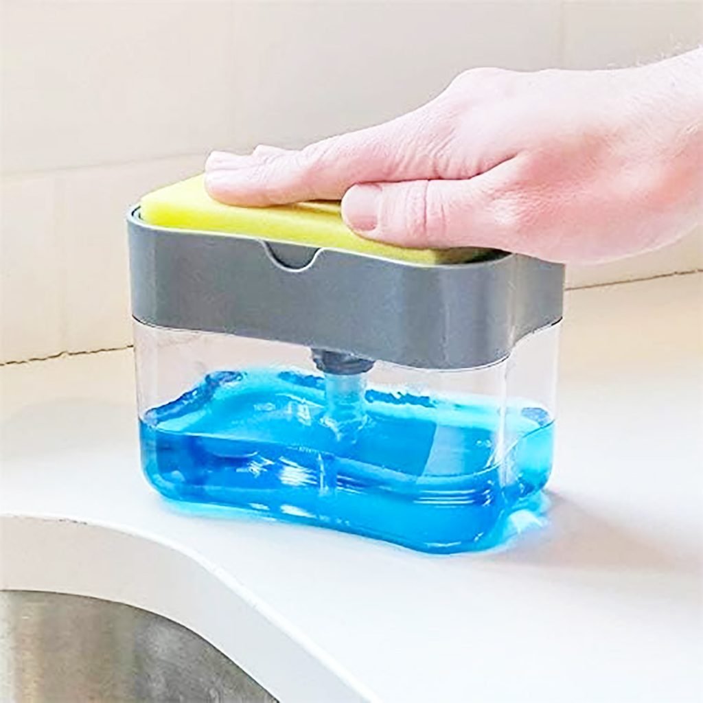 Dispenser De Jabon C/Esponja