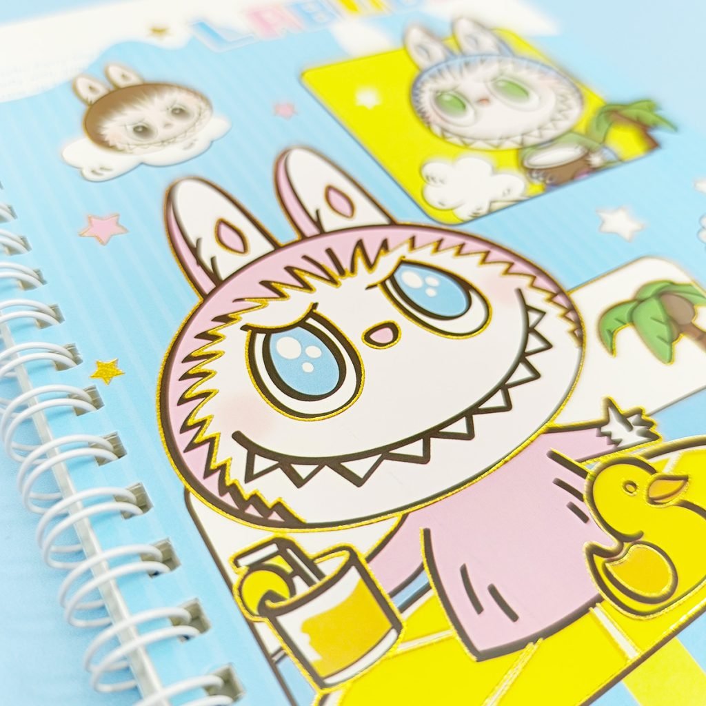 Cuaderno Espiral Labubu