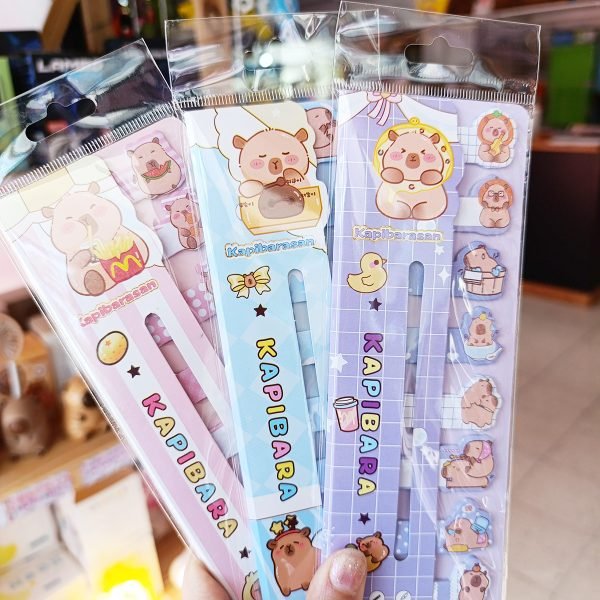 Stcker Note Capybara Largo