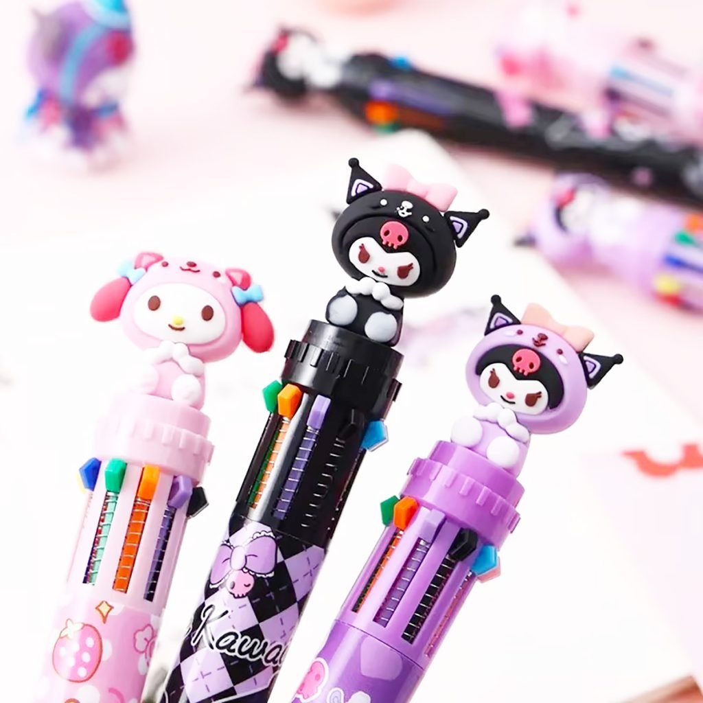 Lapicera Multicolor Kuromi
