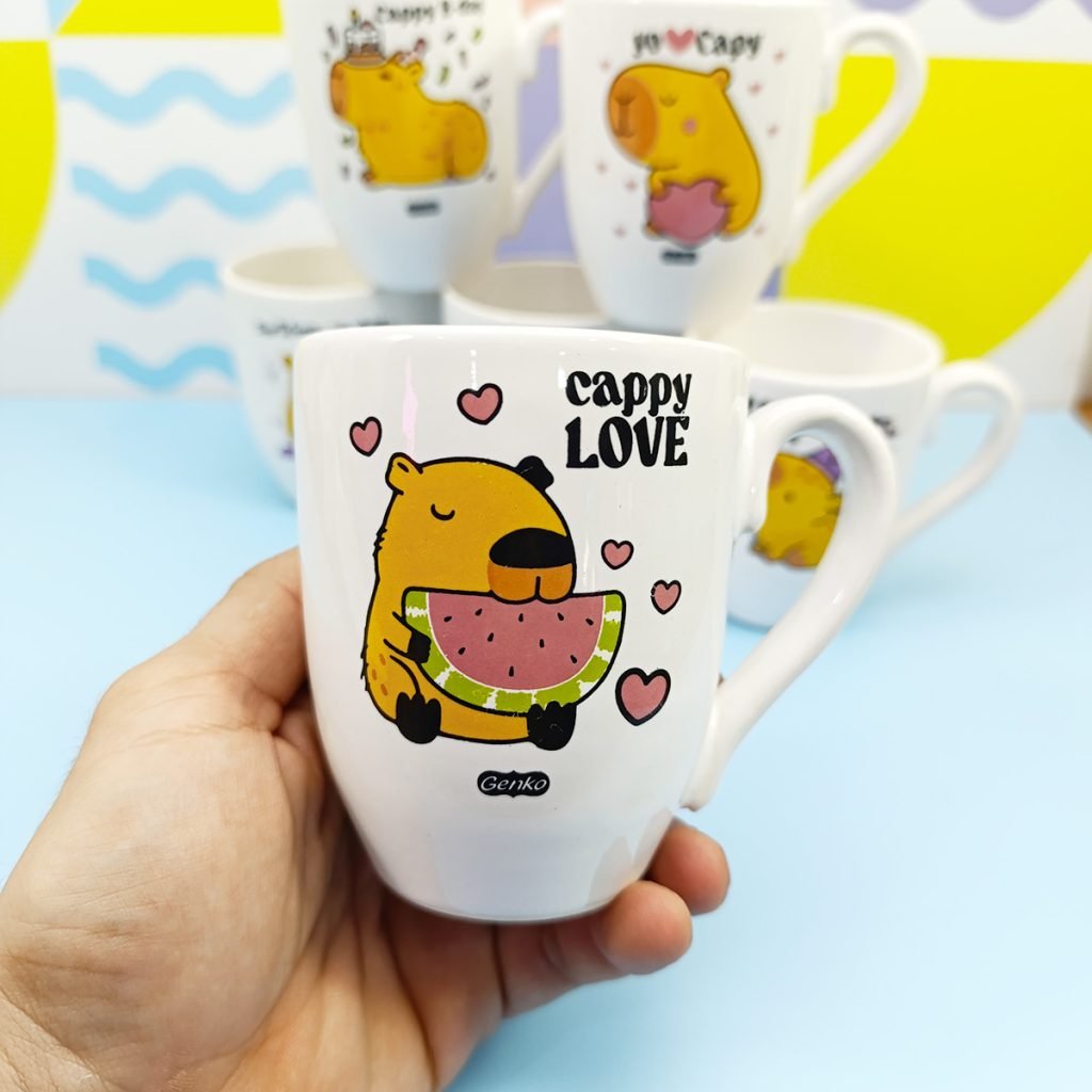 Capybara - Taza Bombe 10Cm