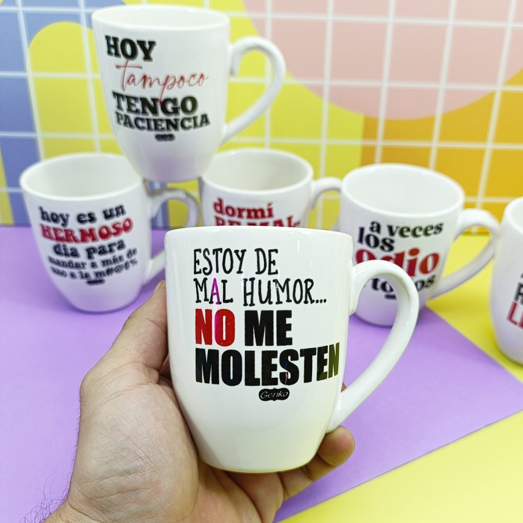 Mal Dia - Taza Bombe 10Cm