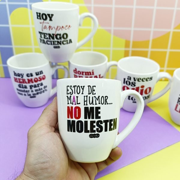 Mal Dia - Taza Bombe 10Cm