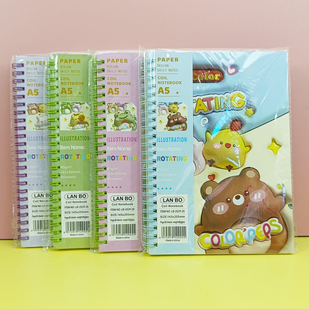 Cuaderno C/Espiral Rotating