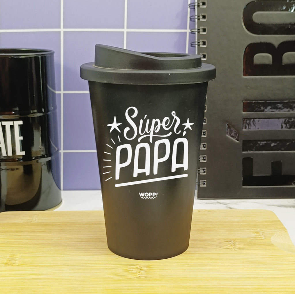 Vaso Tapa Cafe - Papá