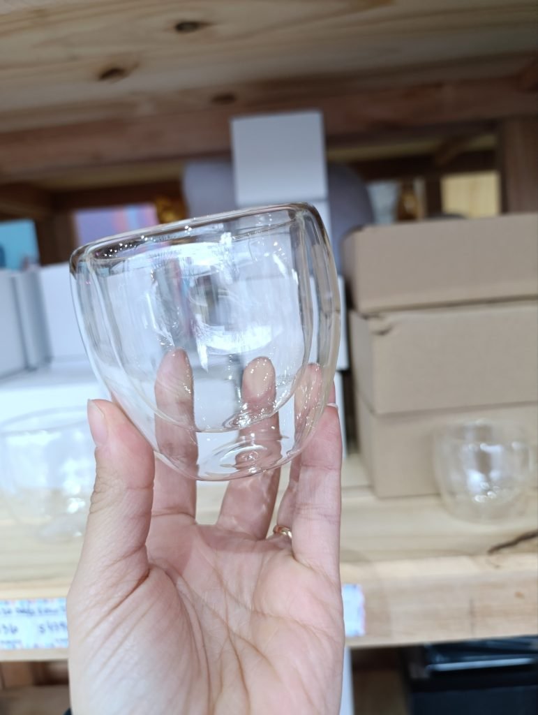 Vaso De Vidrio Doble 150Ml