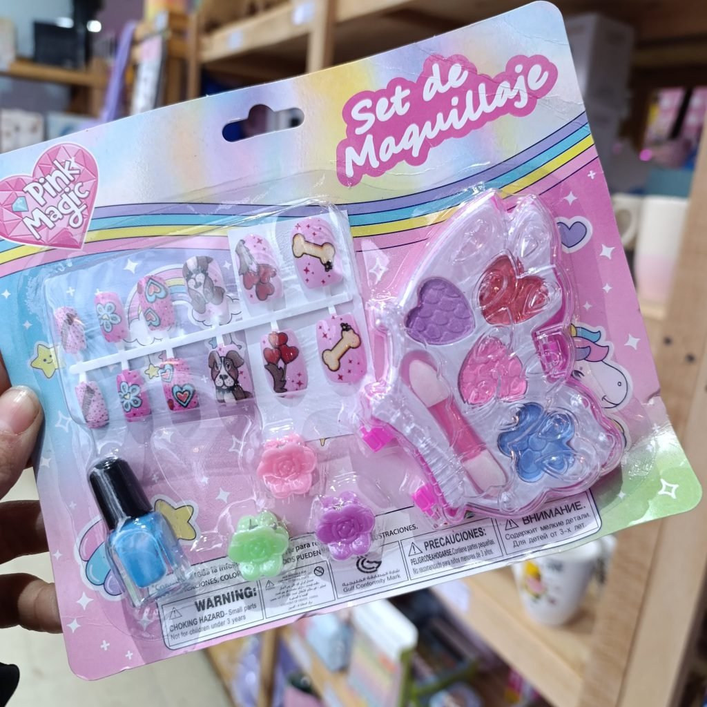 Set Maquillaje Infantil Mas Uñas