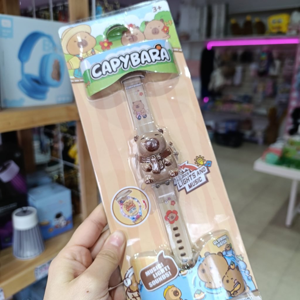 Reloj Capybara Luz