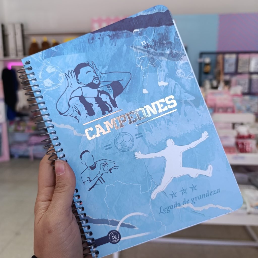 cuaderno escolar  A5 Argentina semi rigida