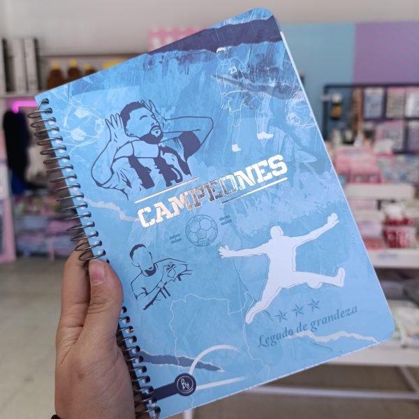cuaderno escolar  A5 Argentina semi rigida