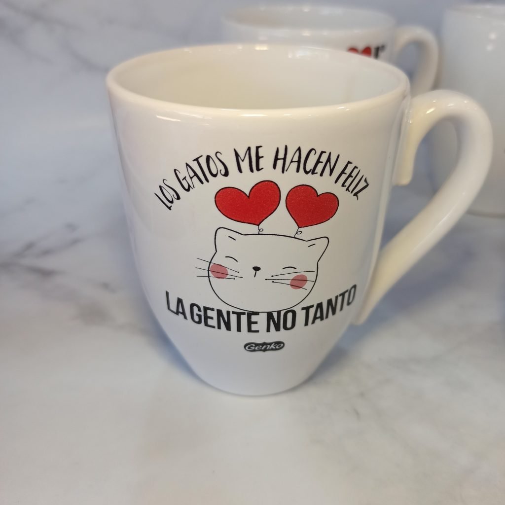 Paltas Y Capi Cute - Taza Bombe10Cm
