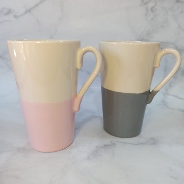 Art Bi Color - Taza Conica Alta
