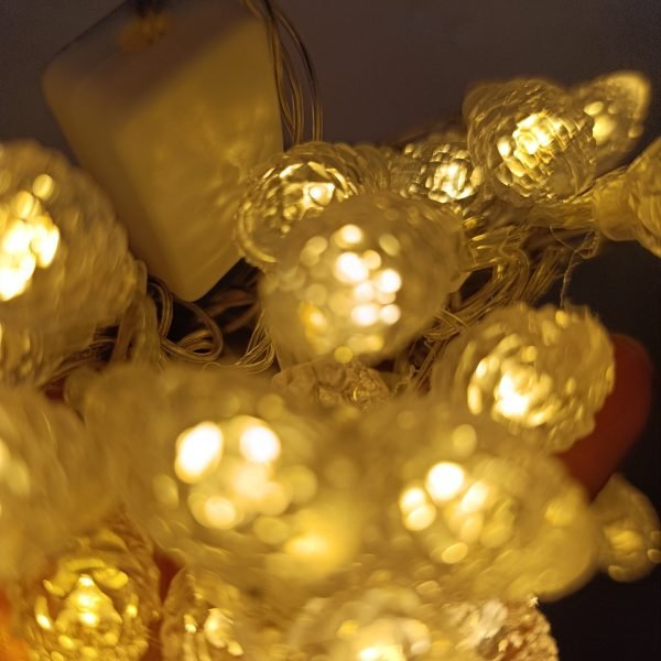Luz Piña Fruta Trasparente X28 - Calida/Blanca