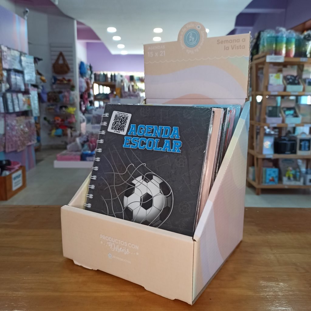 Pack 8 Agendas Escolar 2026 - 15x21cm