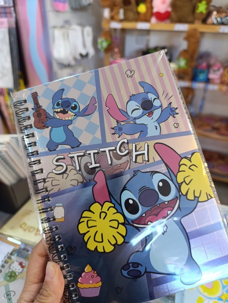 Cuaderno Tornasolado - Stitch