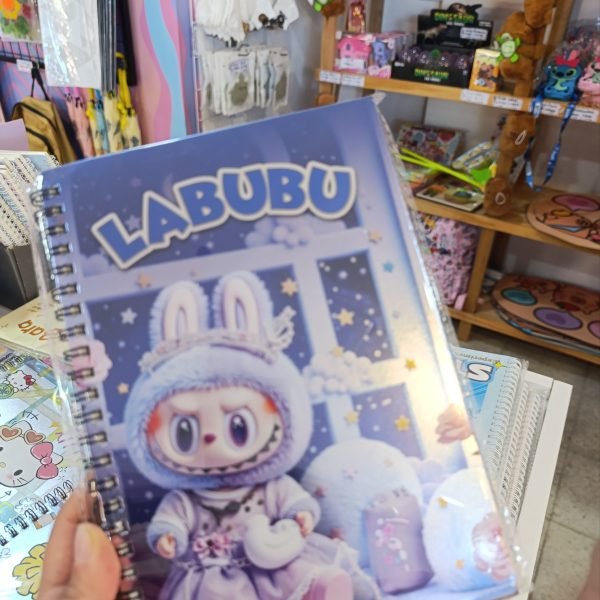 Cuaderno Tornasolado - Labubu