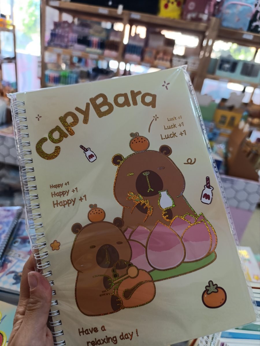 Cuaderno Capybara 18×25 | Wopp Deco