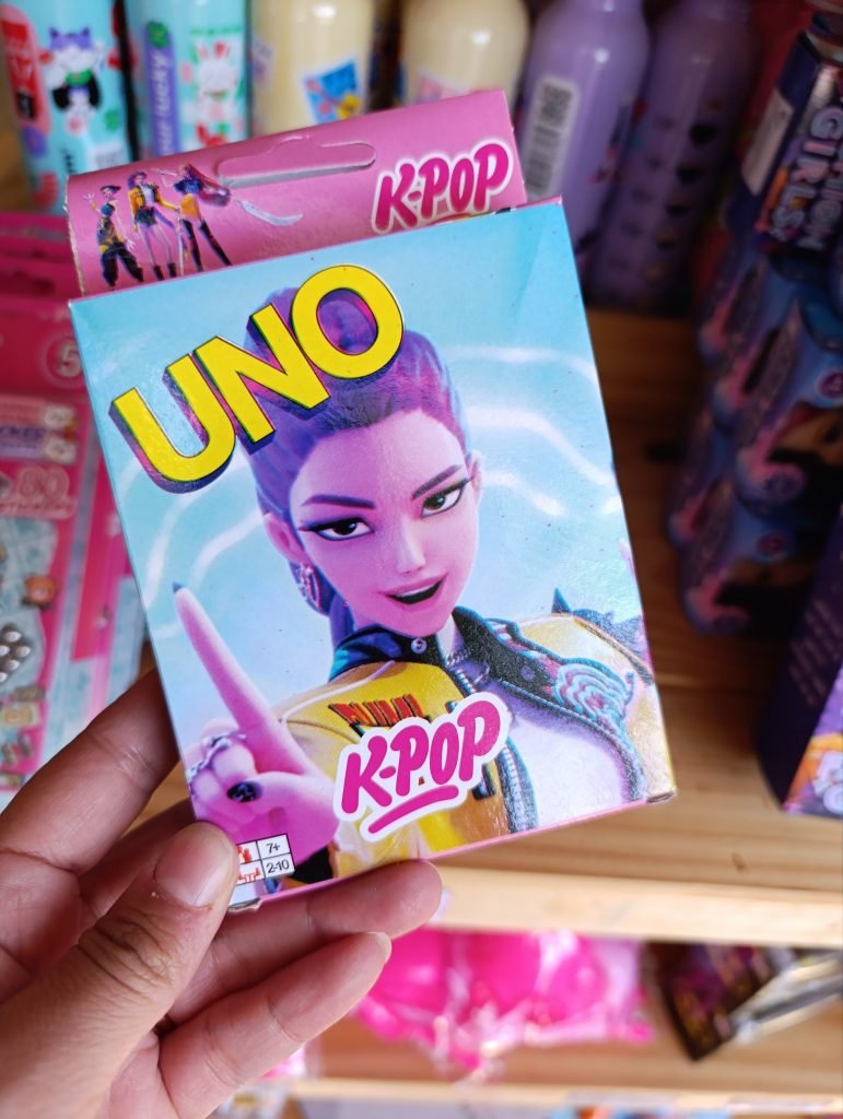 Cartas Uno Guerreras K-Pop