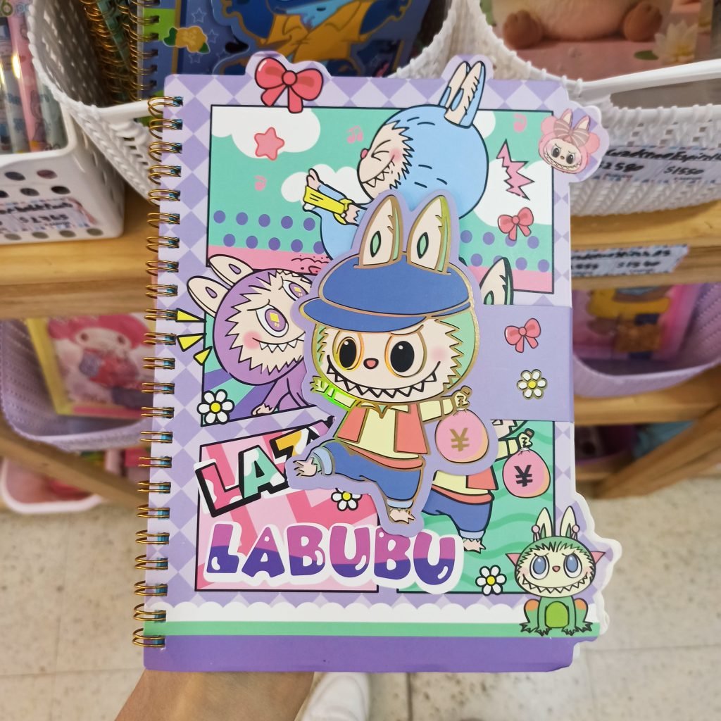 Cuaderno A5 Abrojo Labubu