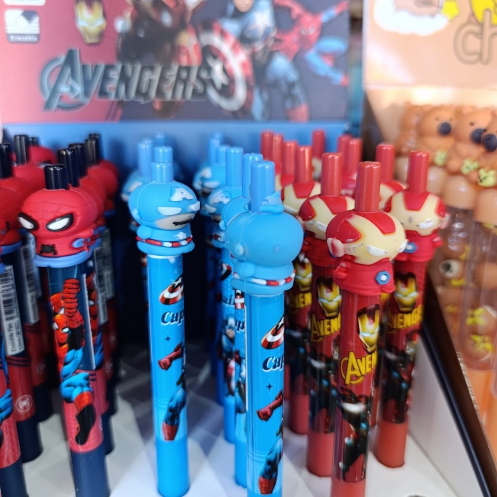 Lapicera Avengers Borrable