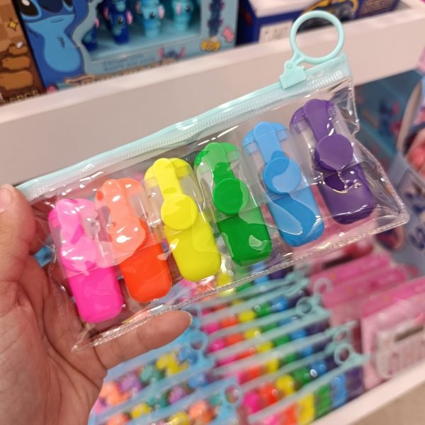Mini Resaltadores x6 Fluor