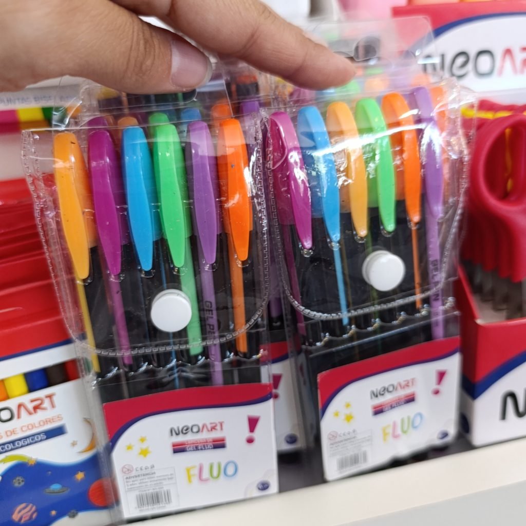 Lapiceras Gel Fluo