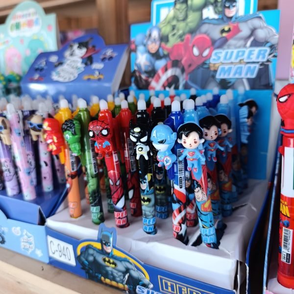 Lapicera Borrable SuperMan