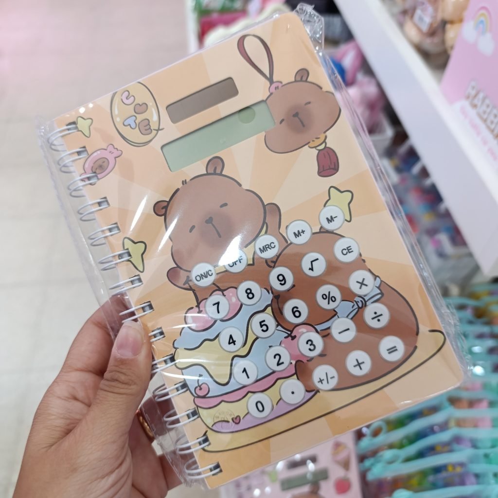 Libreta Calculadora Capybara