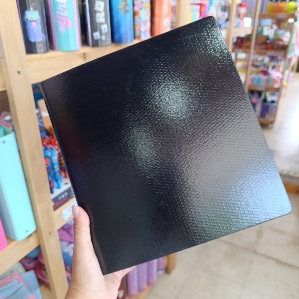 Carpeta N3 Negra Lisa