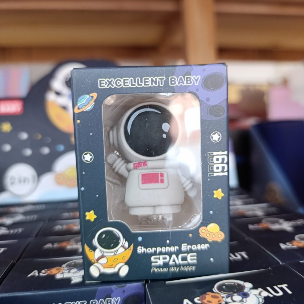 Sacapunta Borrador 2 en 1 - Astronauta