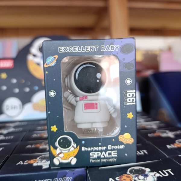 Sacapunta Borrador 2 en 1 - Astronauta