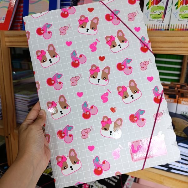 Carpeta Dibujo C/ Elastico Linea Simones