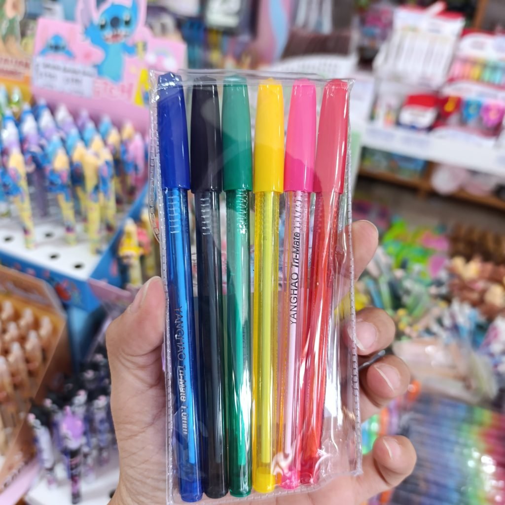 Lapicera Gel x 6 Colores